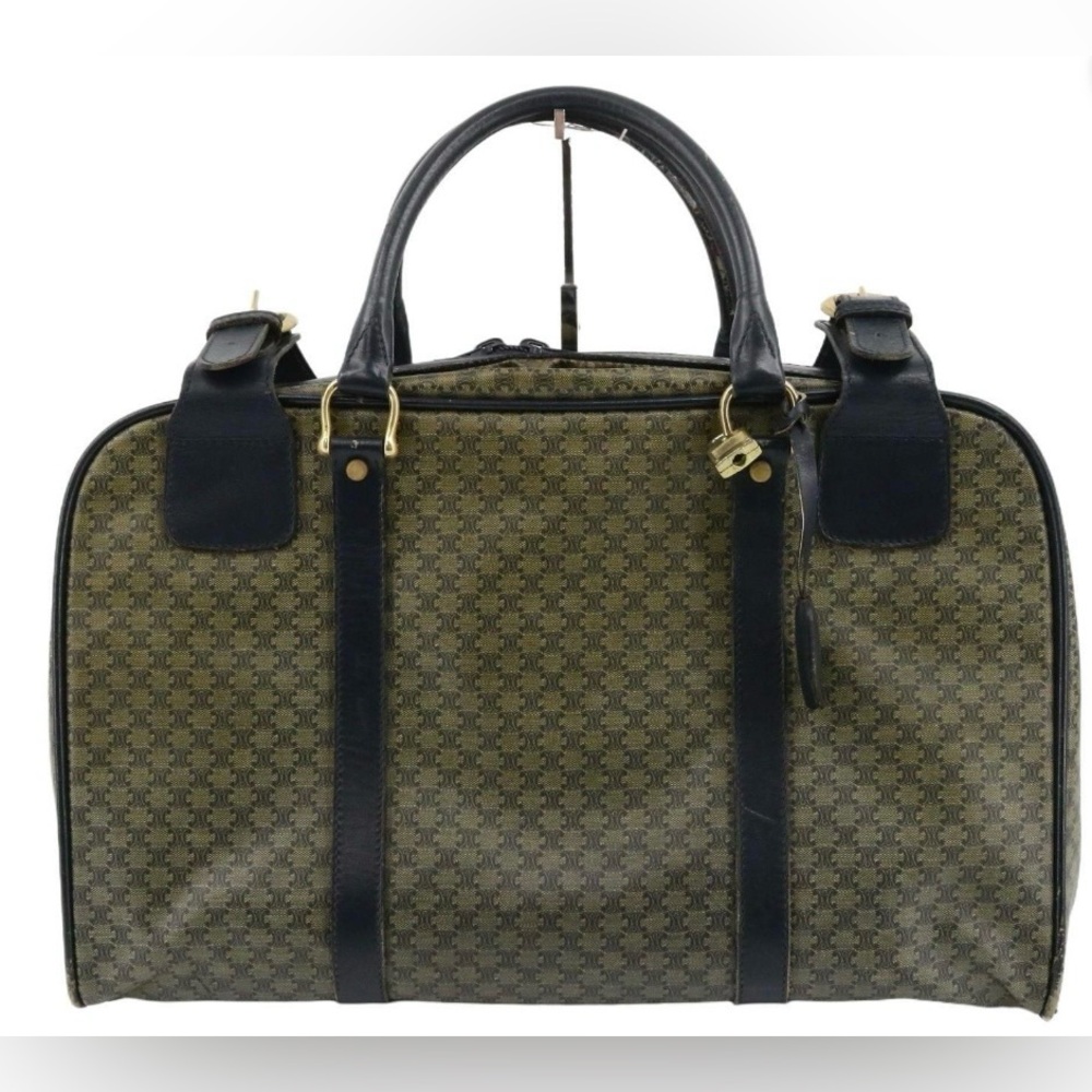 Celine Brown Macadam Handbag